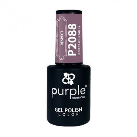 PURPLE   P2088 RESPECT YOUR FAMILY  VERNIZ GEL