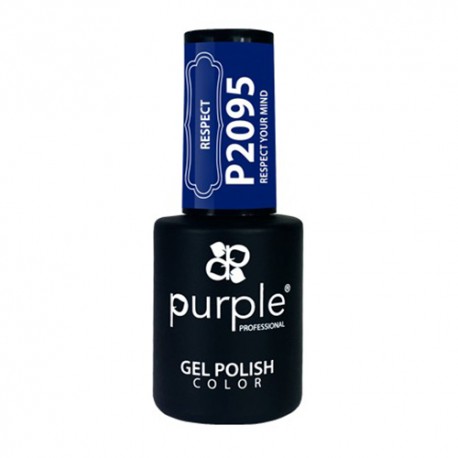 PURPLE   P2095 RESPECT YOUR MIND  VERNIZ GEL