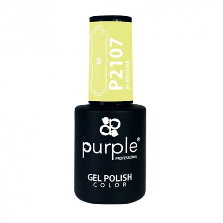 PURPLE  P2107 BE AWESOME   VERNIZ GEL