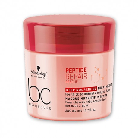 SCHWARZKOPF BC PEPTIDE REPAIR RESCUE MÁSCARA 200ML