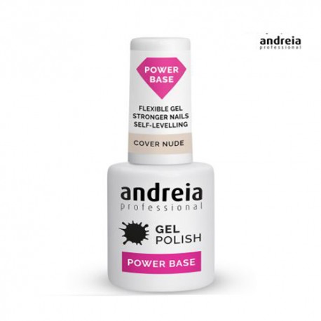 Andreia Verniz Gel Power Base Cover Pink