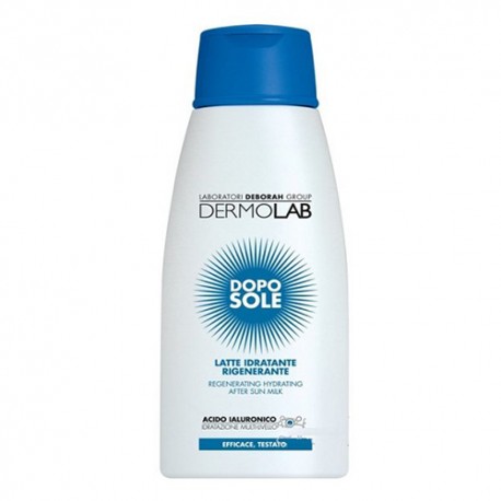 DERMOLAB DOPO SOLE LEITE HIDRATANTE PÓS-SOL ROSTO E CORPO 400ML