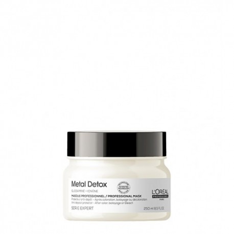 L'ORÉAL METAL DETOX MÁSCARA PARA CABELO DANIFICADO 250ML