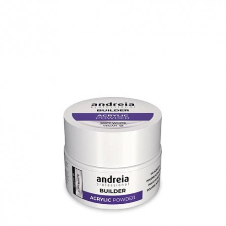 Andreia Builder Acrylic Powder - Soft White 20gr