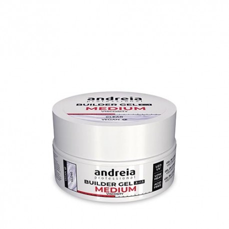 Andreia Builder Gel 3 in 1 - Clear Medium viscosity 22 g