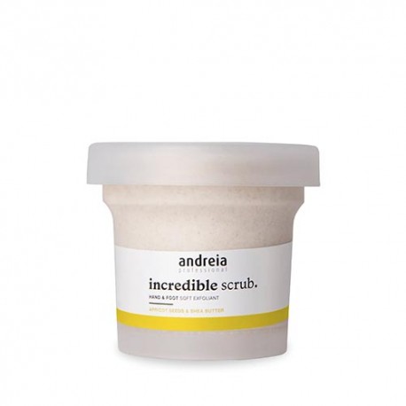 Andreia incredible scrub Esfoliante suave de mãos e pés 200 ml