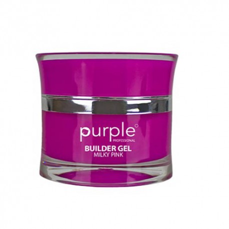 PURPLE GEL DE CONSTRUÇÃO MILKY PINK 100gr