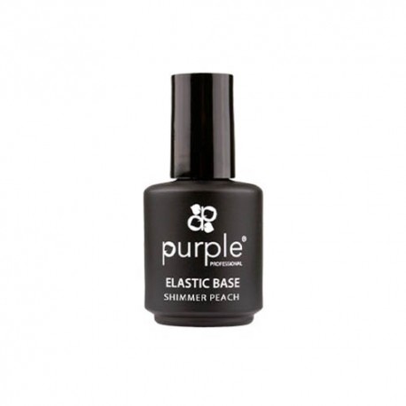 PURPLE ELASTIC BASE SHIMMER PEACH P1444 15ml