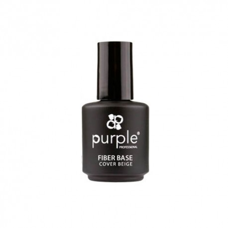 PURPLE FIBER BASE COVER BEIGE P1607 15ml
