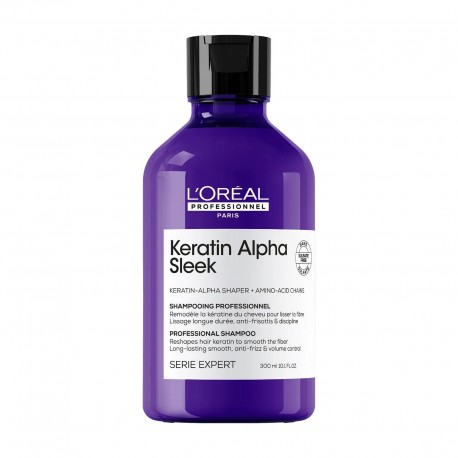 LOREAL KERATIN ALPHA SLEEK SHAMPOO 300ML