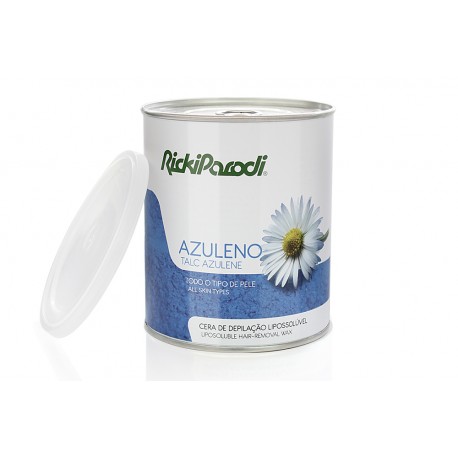 RICKIPARODI AZULENO TALCO 800 ML CERA DEPILATÓRIA LIPOSSOLÚVEL