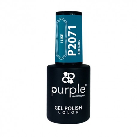 PURPLE   P2071 I LIKE NAILS  VERNIZ GEL