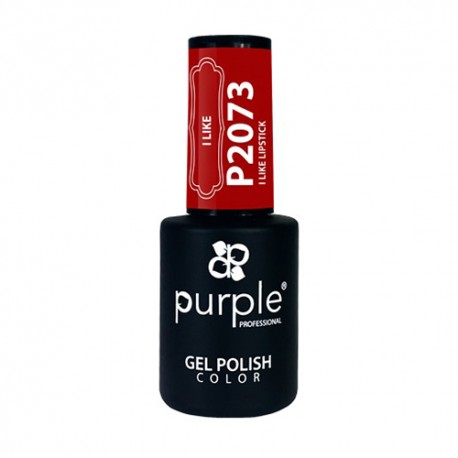 PURPLE   P2073 I LIKE LIPSTICK  VERNIZ GEL