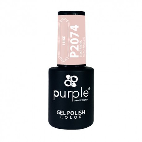 PURPLE   P2074 I LIKE SHOES  VERNIZ GEL